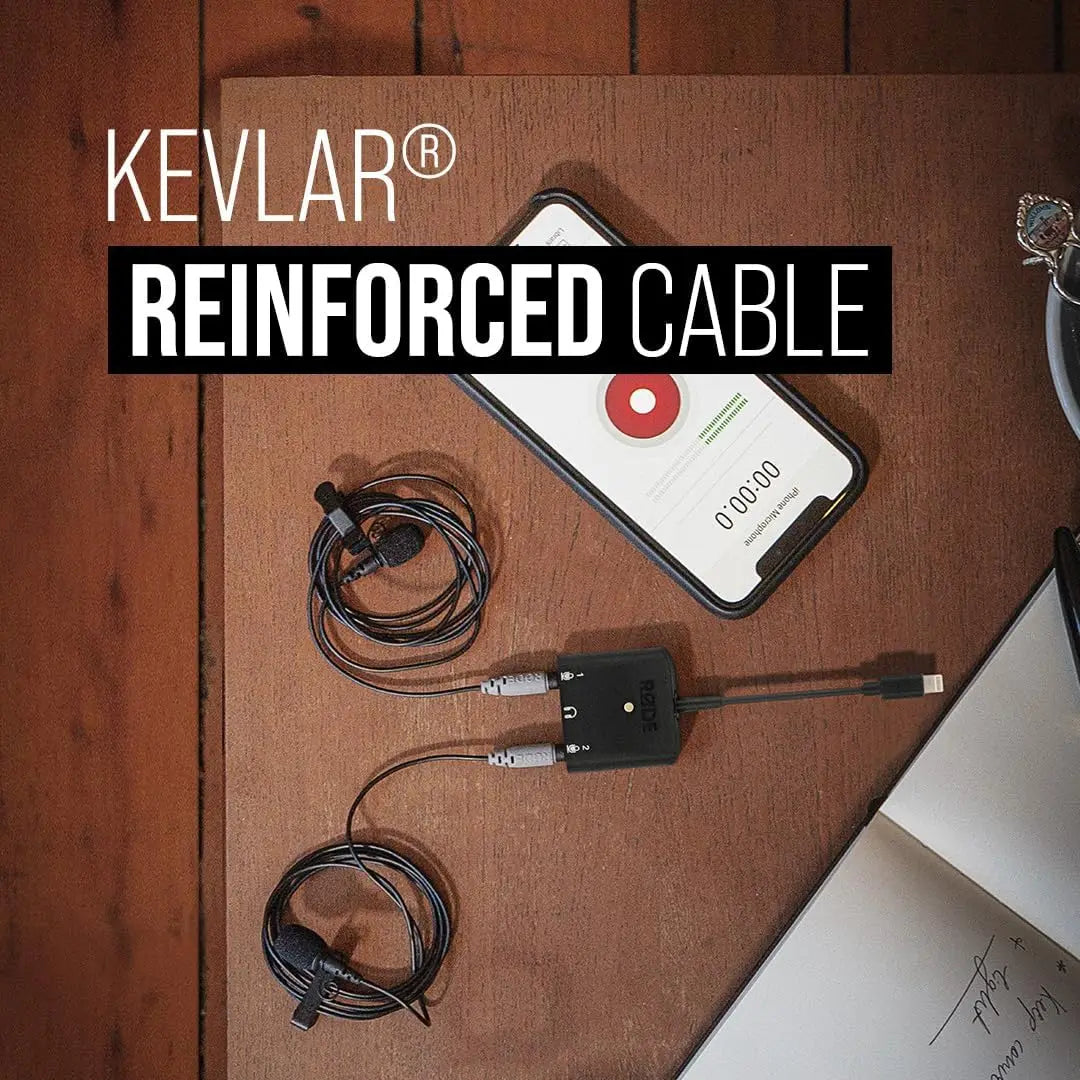 SmartLav+ Lavalier Microphone for Smartphones,Black