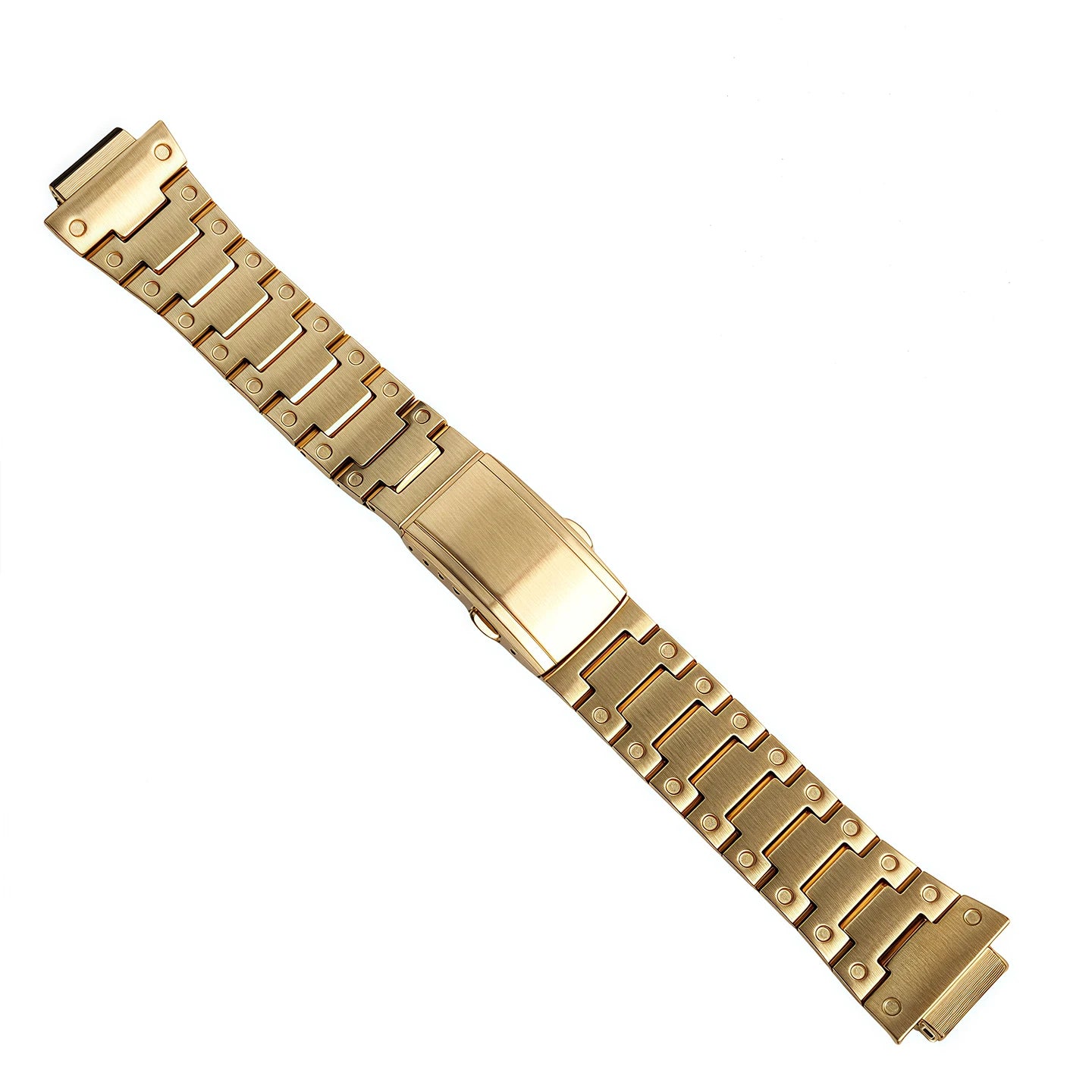GM-2100 Coffee Colour Stainless Steel Strap For Casio G-SHOCK Metal Watch Chain GM-2100 Series Modified Men's watch accessories