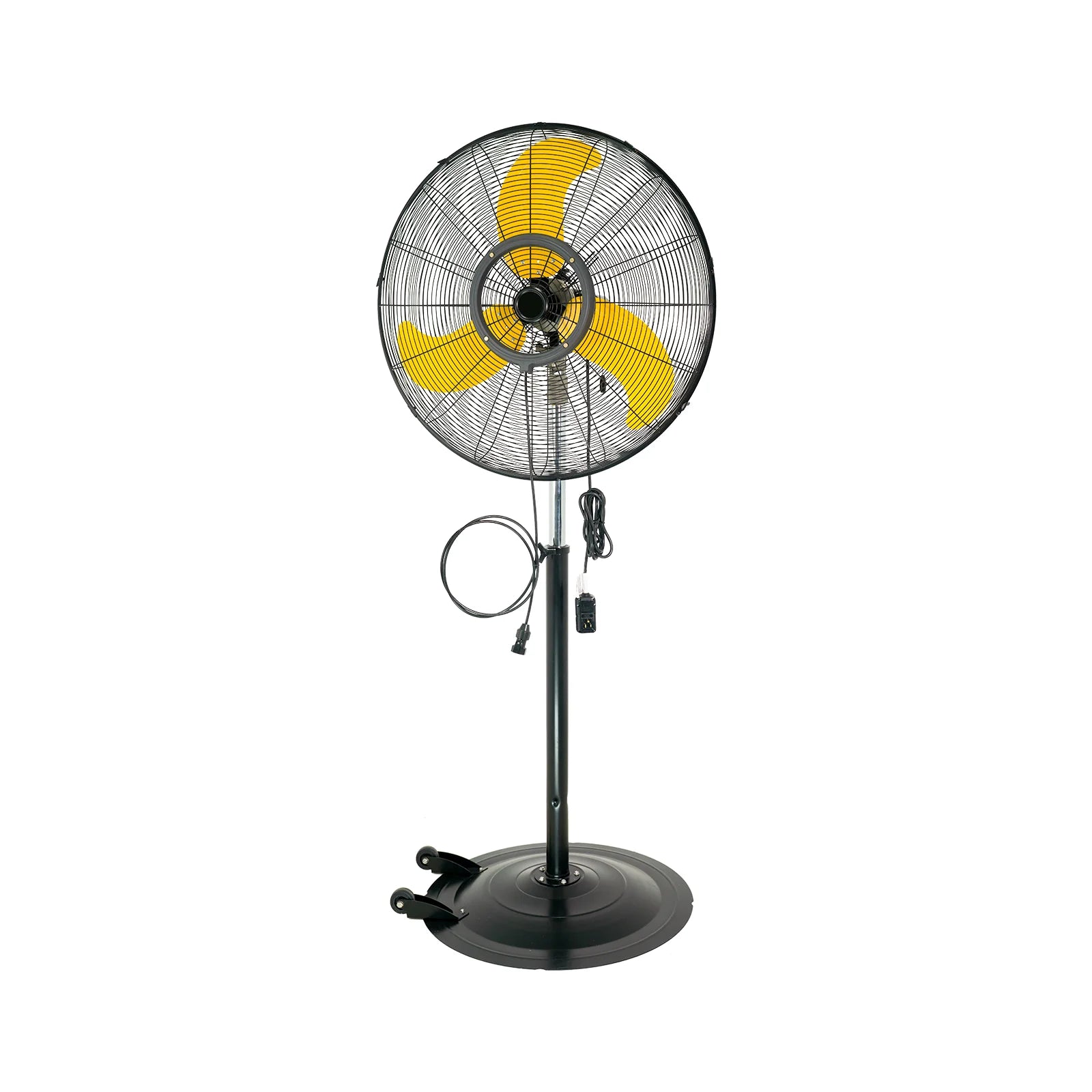 9200 CFM 30" High Velocity Outdoor Misting Fan, Standing Fans for Patio Waterproof, Cooling Floor Fan 3-Speed, 50° Tilting
