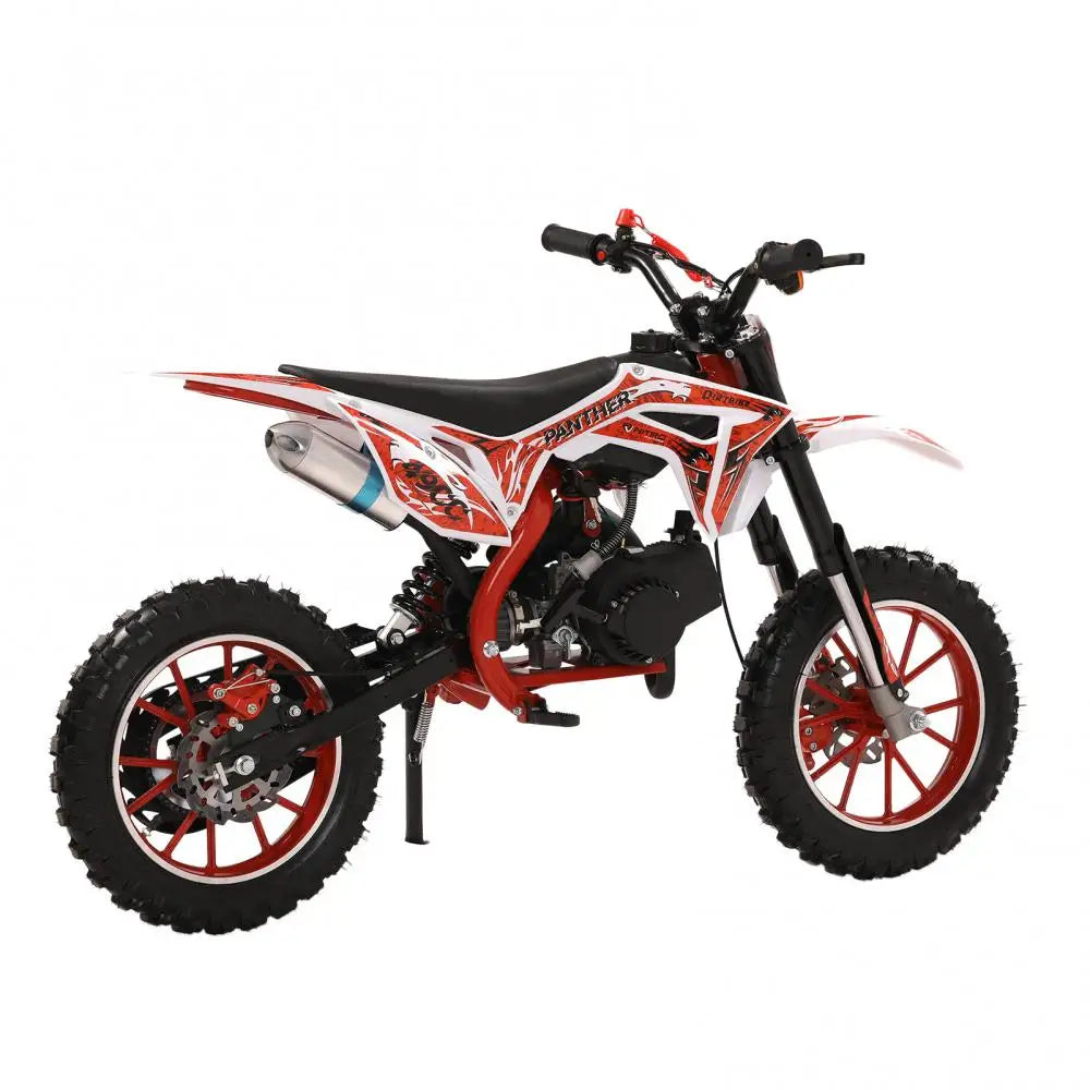 49cc 2-stroke off-road motorcycle, High performance mini motorcycle, equipped with brake system, and other safety devices