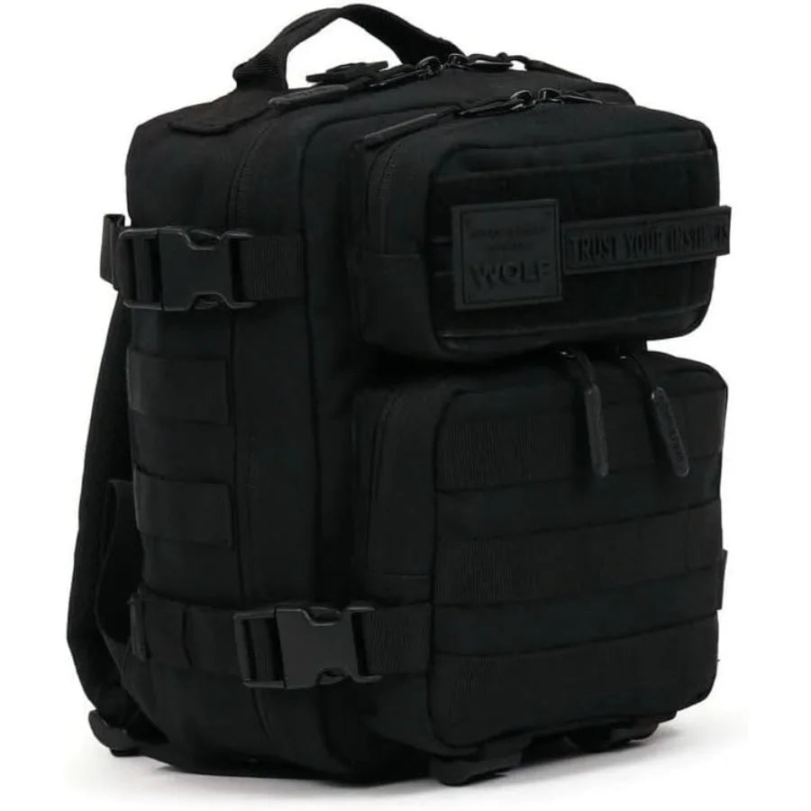 WOLFpak 9L Mini Tactical Backpack for Men and Women Compact Small Everyday Carry Bag for Gym School Travel Durable Water-Resist
