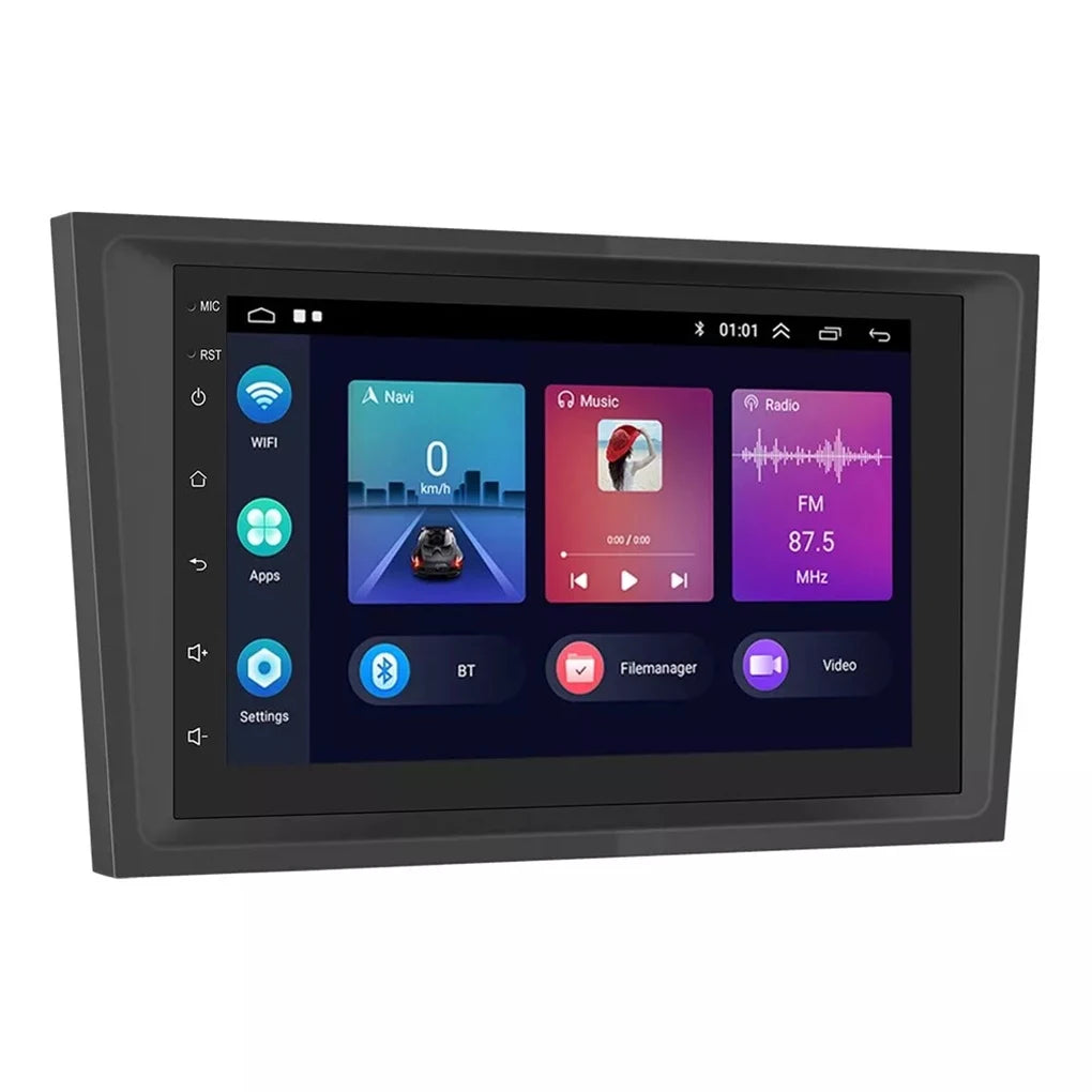 Hands-free Car Radio With Screen Display And Power Off Memory Function Car Play Stereo Android Auto 1+32G