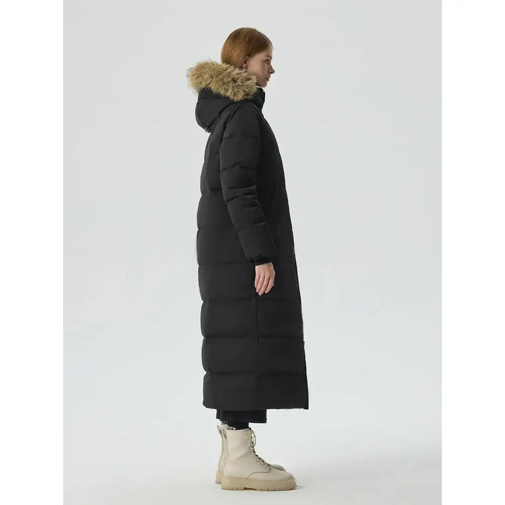 Women's Waukee Long Down Coat Parka Jacket | 750+ Fill Power | Full-Length