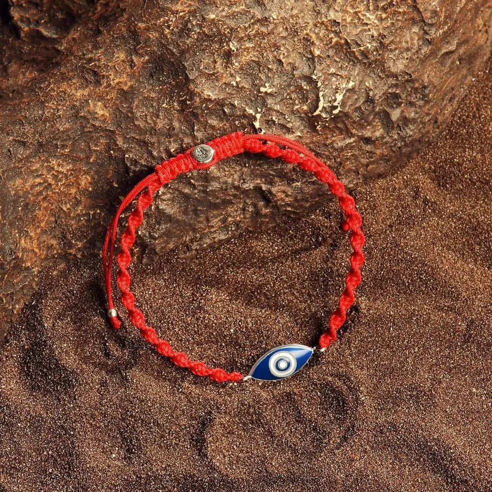 Fearless Vision Karma & Fortune Red Beaded Charm Bracelet