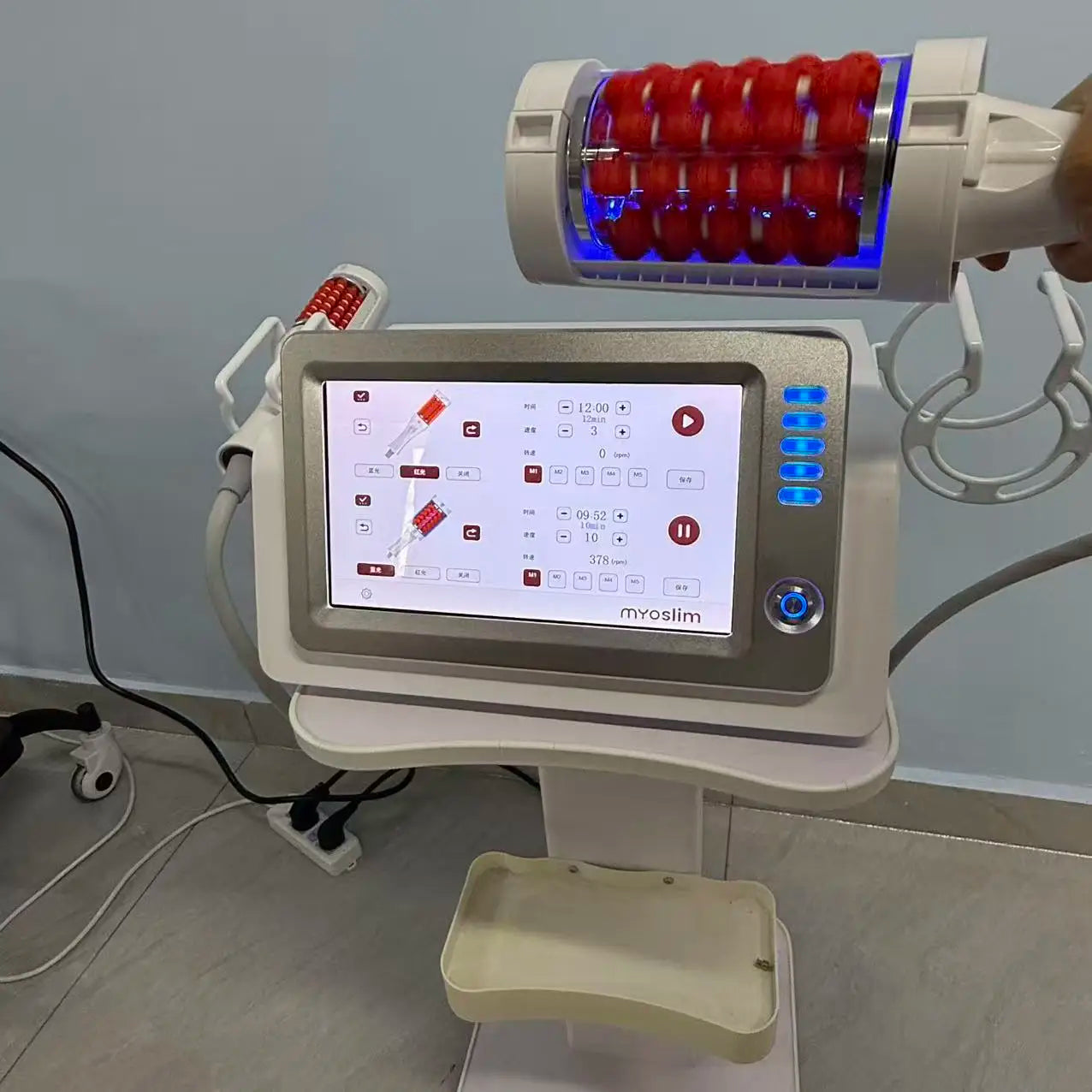 Myolim Slimming massage cellulite Body Facial Treatment 360 Degree Vibration therapy Inner Ball Roller fat removal Machine