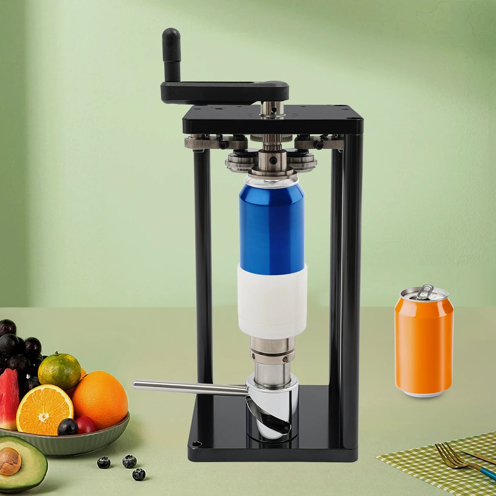Can Sealer Manual Can Sealer Hand Rotary Sealing Machine for Home Use Manual Can Sealing Tool for Sealing PET and Aluminum Cans