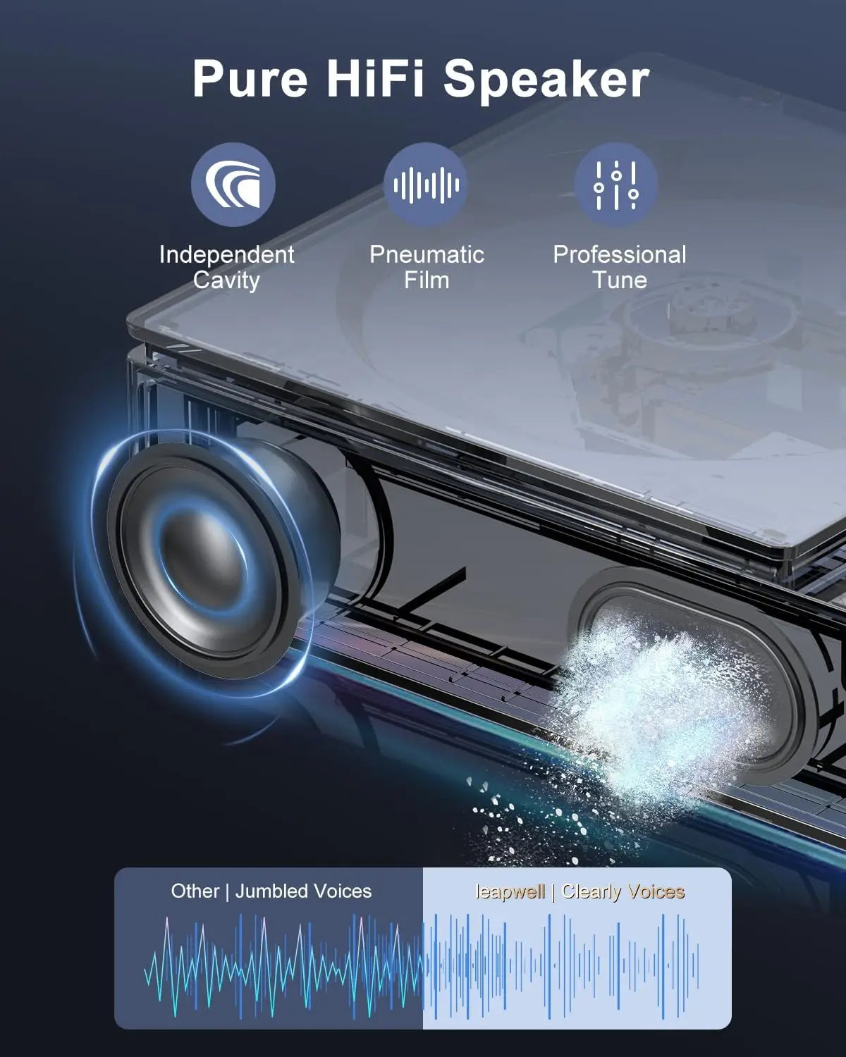 Portable CD Player with Bluetooth, Rechargeable Speaker Desktop Player, Compact Retro Design for Home, USB FM Black