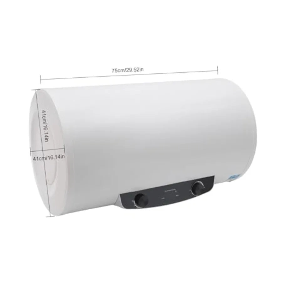Electric Hot Water Heater 31 Gallon Tank Storage with LED Display 110V 1500W Quick Heating Adjustable Thermostat Water Heater f