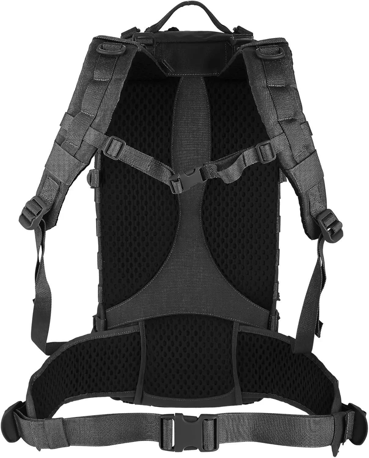 Detachable Waist Pack, MOLLE Internal Frame Rucksack, MilitaryMAXPEDITION Gyrfalcon Backpack (Black) 36L Tactical Backpack with