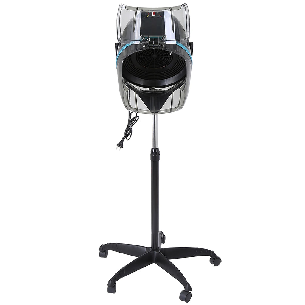 1050W Stand Up Hair Dryer Adjustable Hooded Floor Hair Bonnet Dryer Salon Hair Styling Tool Support 0-60minutes Timing Function