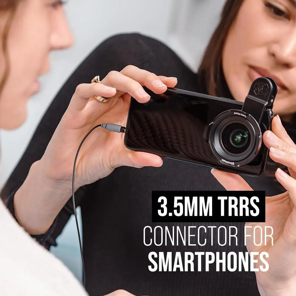 SmartLav+ Lavalier Microphone for Smartphones,Black