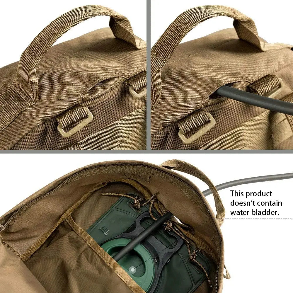 Outdoor Hydration Backpack Bundle Packs Water Bladder Carrier for 3L Water Bladder