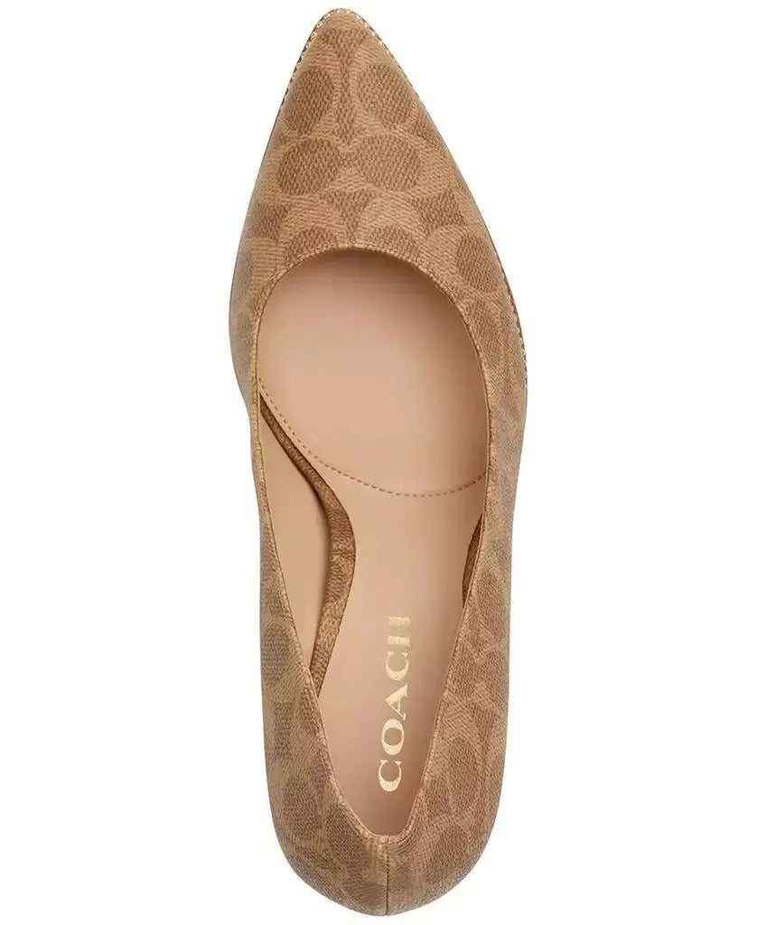 COACH | Women's Samantha Signature Pointed-Toe Pumps
