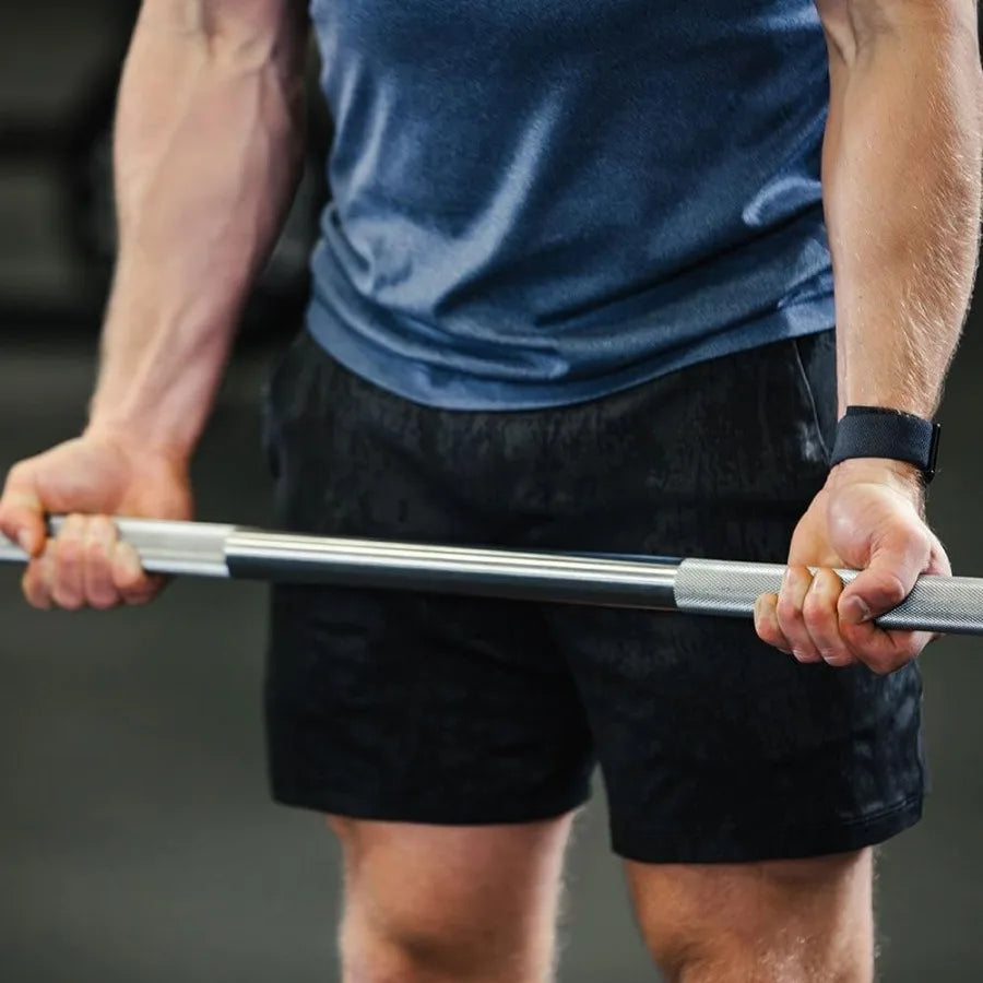 Rubber Curl Fixed Barbells Pre-Loaded Weight Bar for Strength Training Weightlifting Durable and Compact Design Ideal for Home