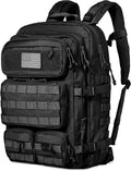Backpack for Men and Women 50L Backpack 2.4x Stronger Large Military Molle Rucksack, Bugout Backpack Outdoors