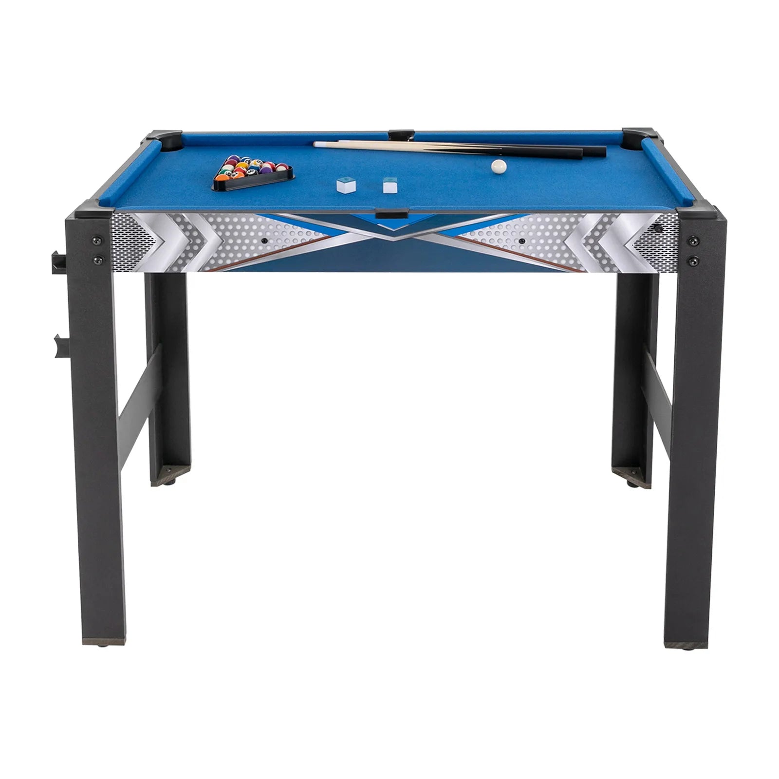 5-in-1 Multi Game Table Mdf Combo Game Table Billiard Basketball Hockey Ping Pong Safety Bow Arrow Casual Table Game