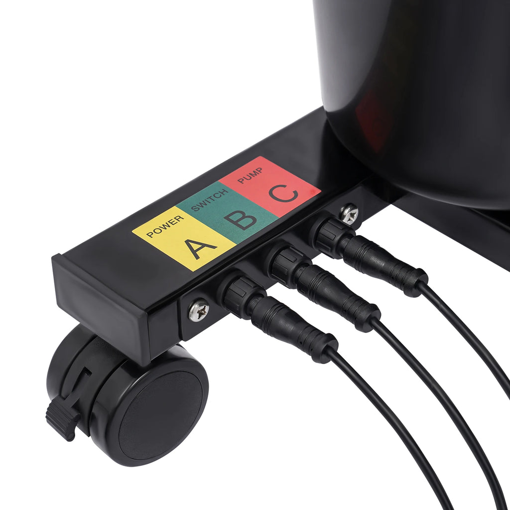 Portable Shampoo Bowl Hair Washing Station for Home & Barber Washing Hair with Dual-Bucket Design Height Adjustable