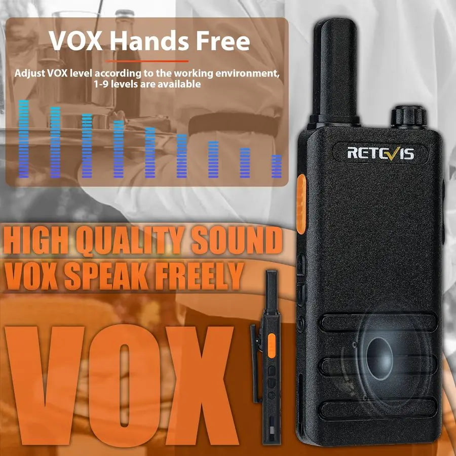 RT22P Walkie Talkies,New Version of RT222.0,Portable FRS TwoWay Radios,Compact,1620mAh Battery,2 Way Radio Walkie Talkie for Com