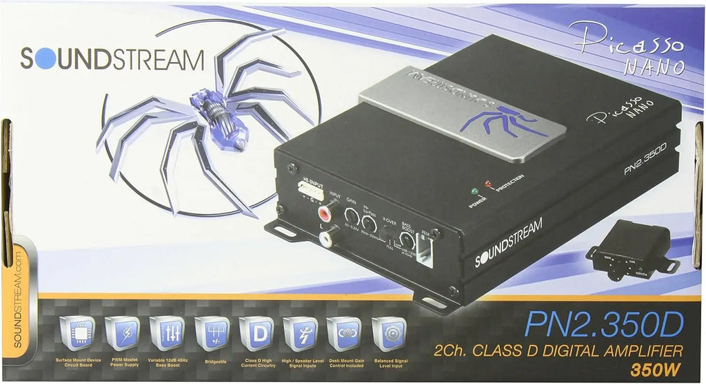 PN2.350D 350W 2-Channel Picasso Nano Class D Amplifier