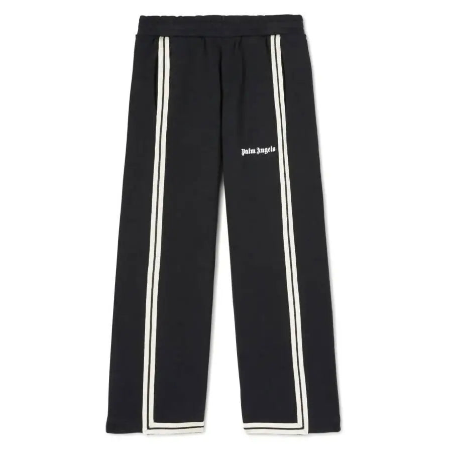 Palm Angels | Kids Contrast Stripe Cotton Track Pants