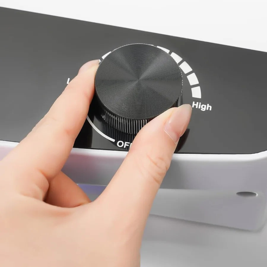 Electric Tank Hot Water Heater 110V 1500W 25-75 IPX4 Wall Mounted Quick Heating Tap Shower Water Heater Warmer with Faucet and