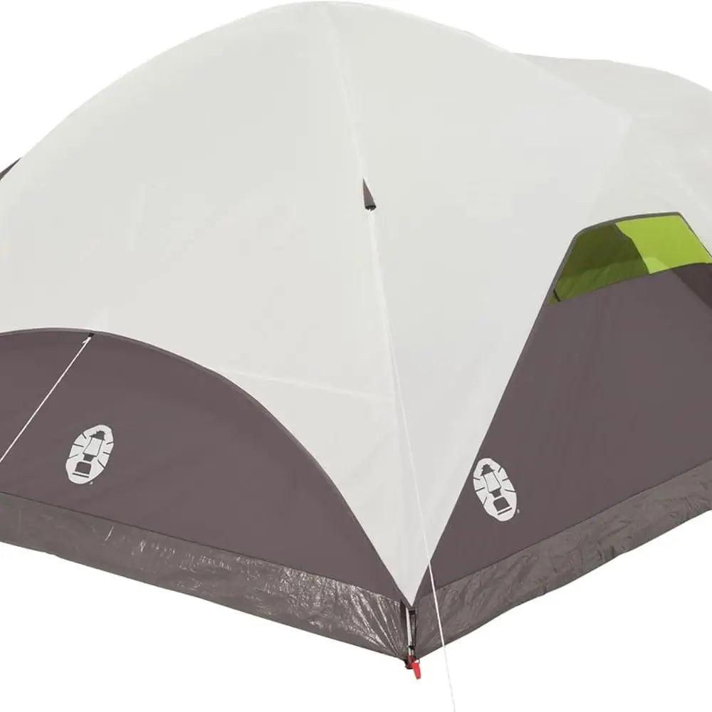 6-Person Steel Creek Tent: Screened Porch, Quick Setup, Weatherproof with Integrated Rainfly, Accommodates Queen Airbed