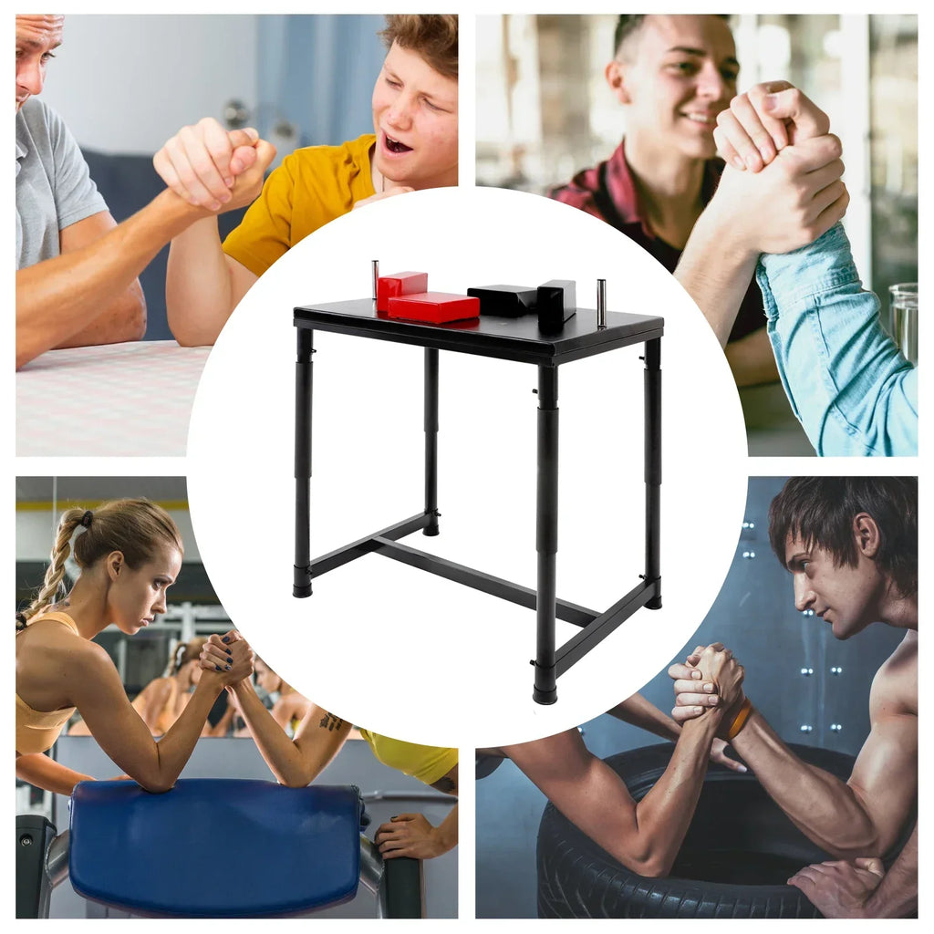 Arm Wrestling Table, Armwrestling Battle Table Standard Wrist Stand Wrist Strength Training Support Plate for Gyms Sports Home
