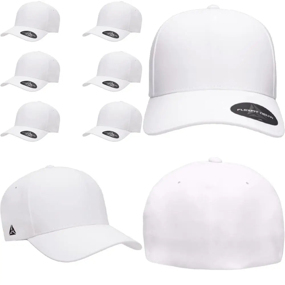 Seamless Stretch-Fitted Hat with 3-Layer Sweatband, Bulk Packs Available for Wholesale Purchase