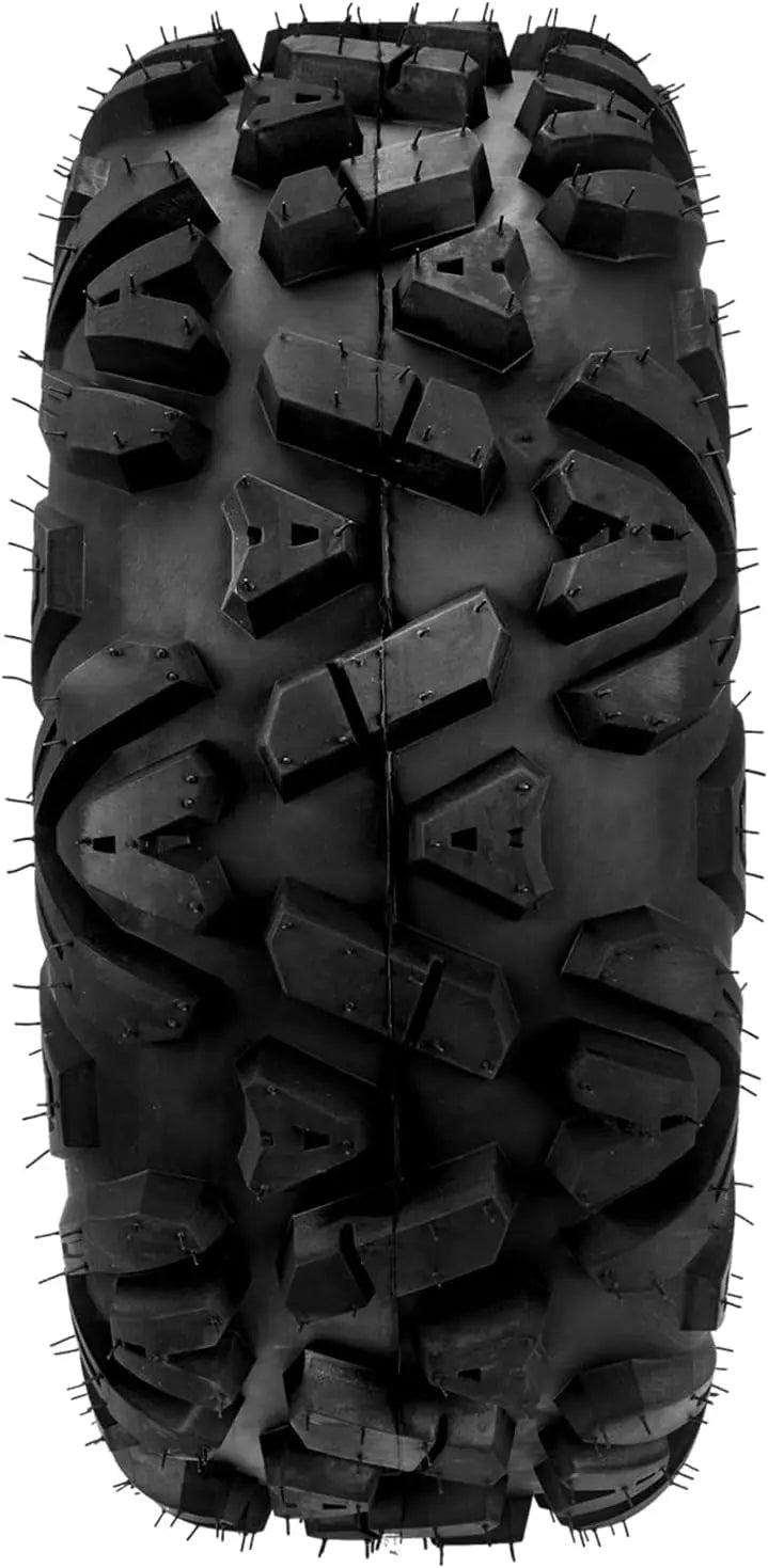 25x8-12 ATV/UTV Tire, 6 Ply, for Go Kart, Racing, Quad, Off-Road Terrain