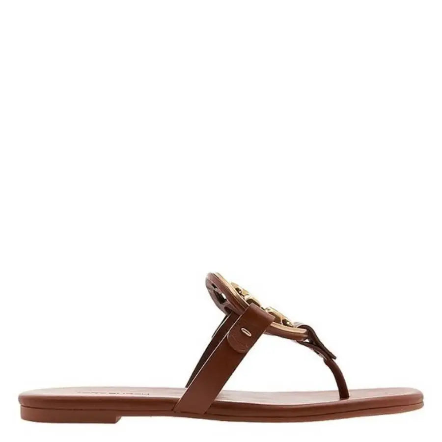 Tory Burch | Miller Soft Metal Logo Sandals