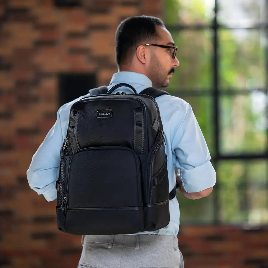 Business Backpack for Men amp Women, Work Backpack Fits15.6 Inch, Premium Quality Travel Bag with USB Charging Port, WaterResist