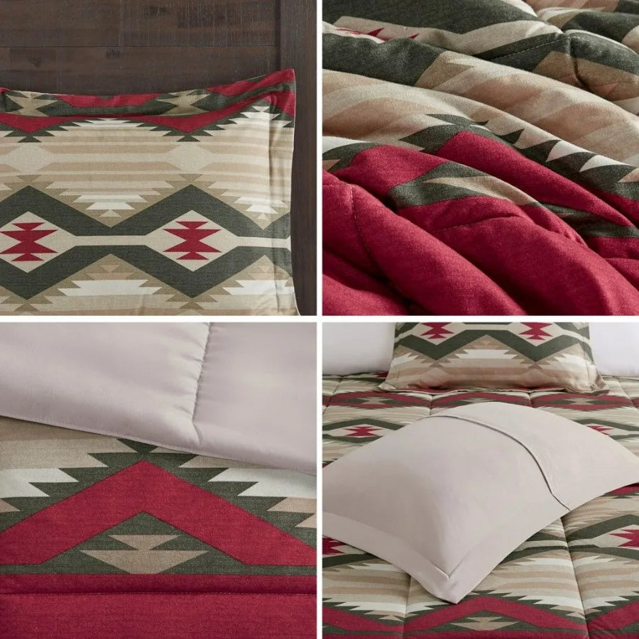 Down Alternative Comforter Set with Throw Pillow