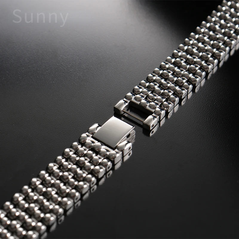 Stainless Steel Watch Strap Women's Fit Swarovski Fossil Armani Stainless Steel Women's Watch Bracelet 12 14mm