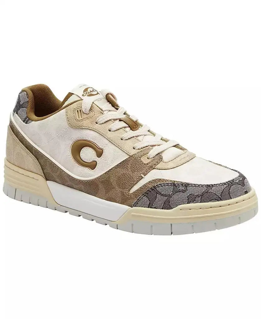 COACH | Men's Mixed Signature Soho Round Toe Sneakers