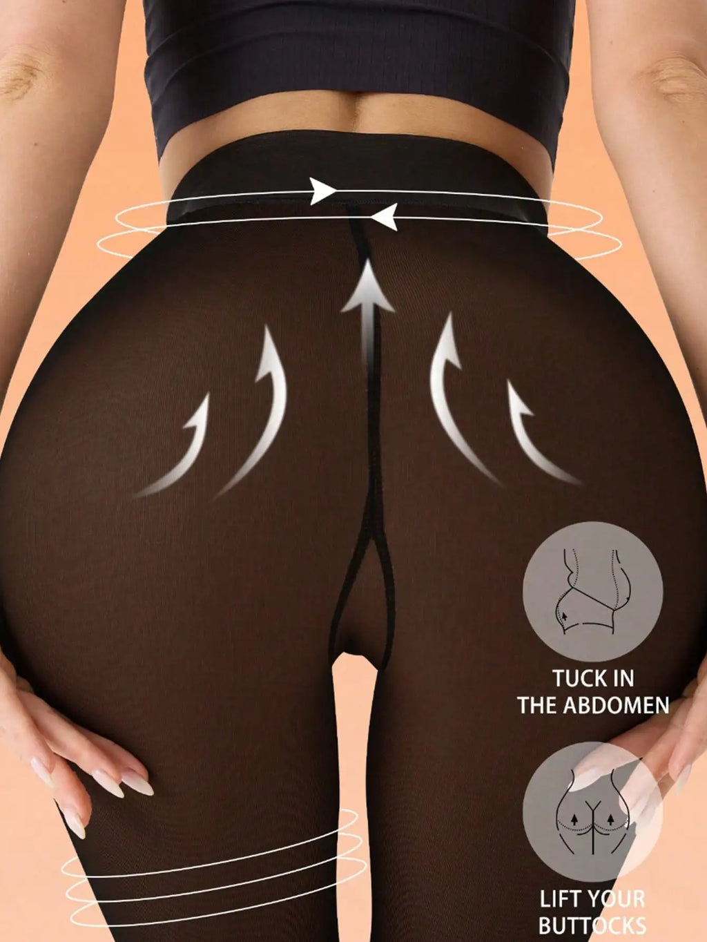 Fleece Lined Thermal Tights Woman Sexy Translucent Pantyhose Slim Winter Warm Thick Velvet Stockings