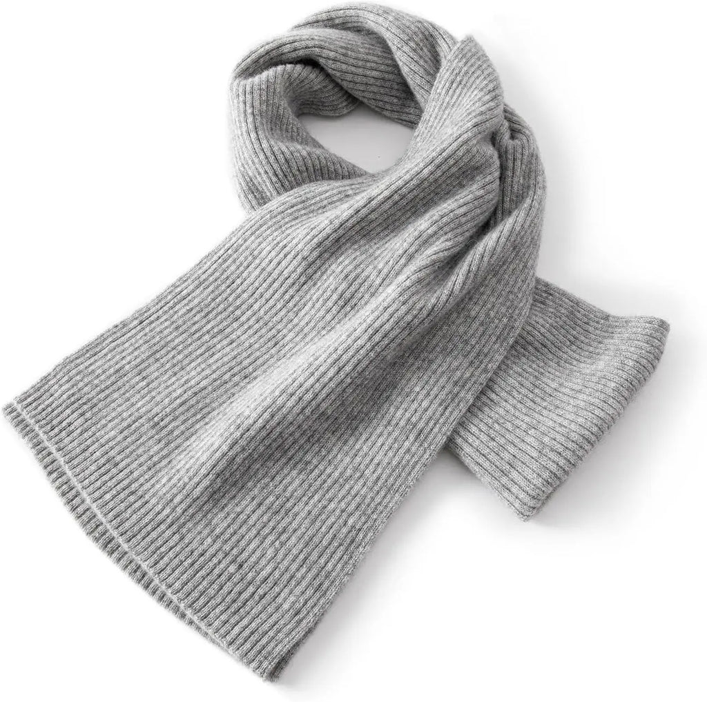 100% Cashmere Scarf – Lightweight, Luxe Gift Box Included