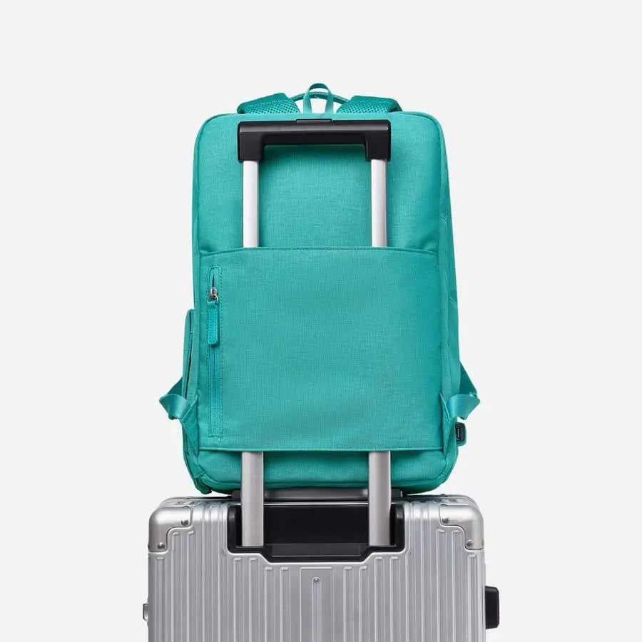 Pro 15 Smart Backpack with USB Charging 16 Laptop Backpack, 20L Daily Backpack for Travel, Everyday, or Work Teal