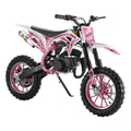 Off Road Mini Motorcycle 49cc 2-Stroke Kids Dirt Bike Gas Power Motocross Children Pocket Motorbike Pull Start