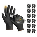 ANSI A4 Cut Resistant Work Gloves without Steel amp Fiberglass, Ultra Light Comfort amp Proper Fit,for Mechanic,Gardening