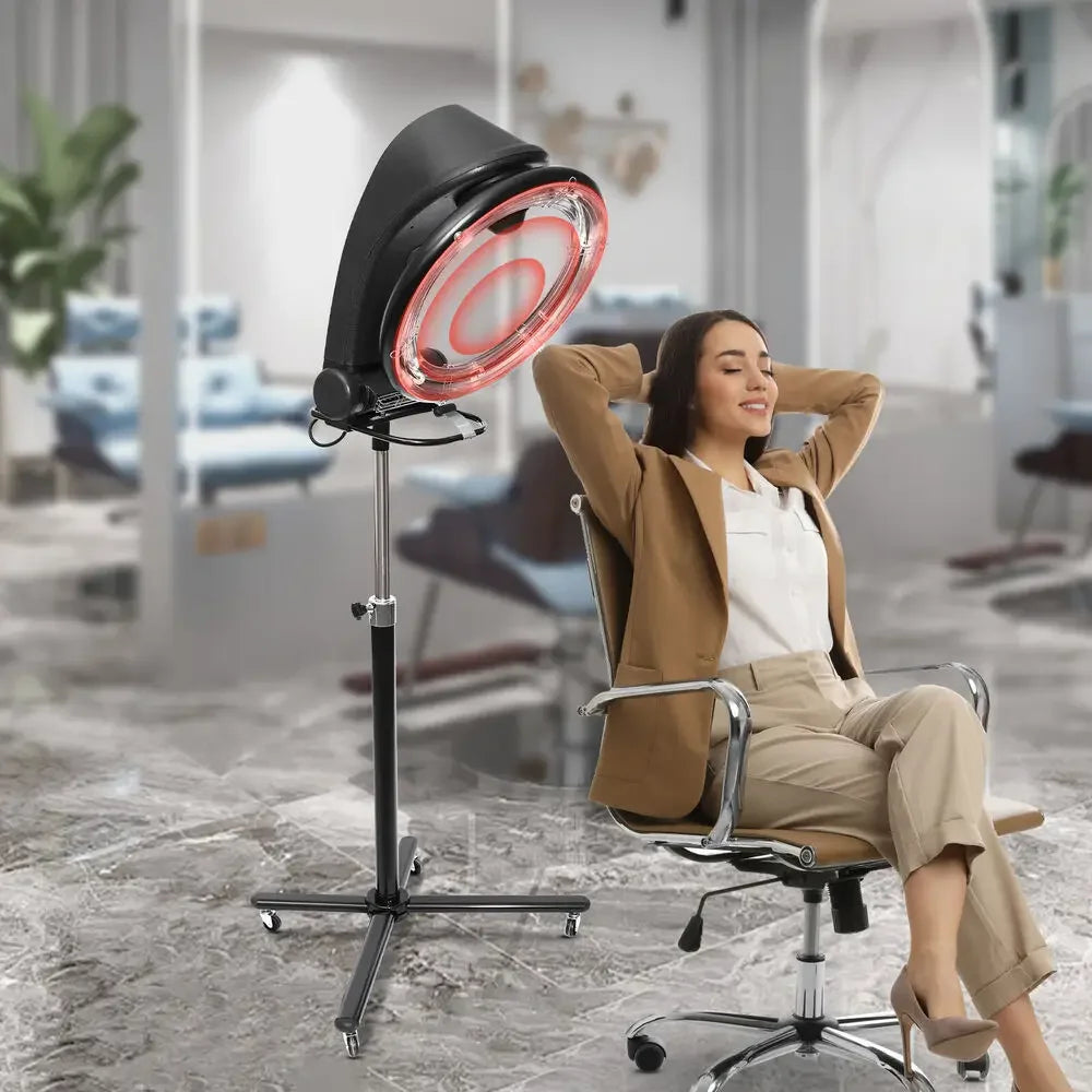 3-in-1 Hair Dryer Roller Ball with Infrared Heating 950W Salon Perming Color Processing Styling Station