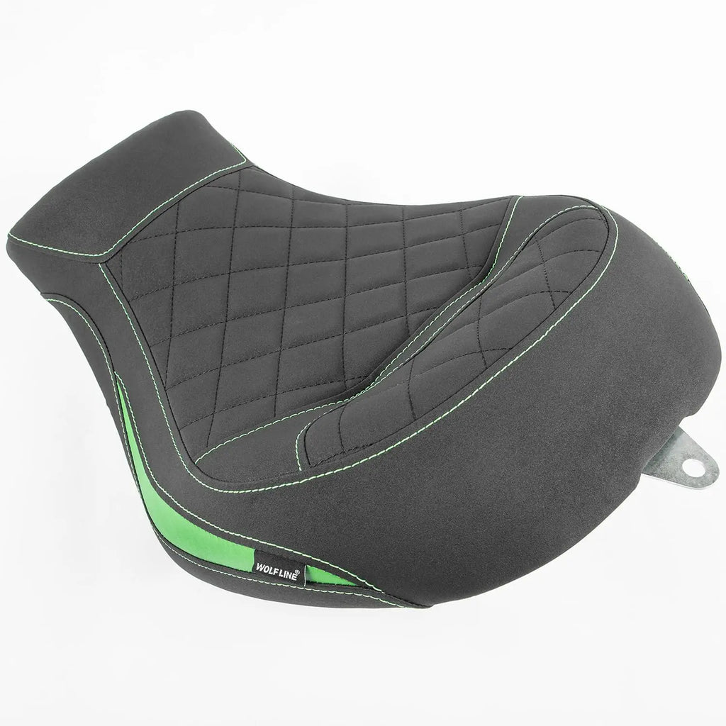 Motorcycle Front Driver Comfort Seat Fit for Kawasaki Vulcan S 650 Cafe ABS 2015-2026 EN650 VN650 Leather Rider Saddle Solo Cush