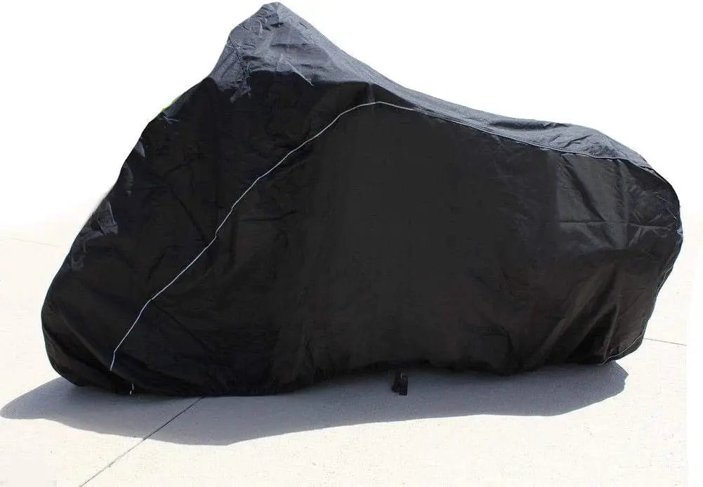 Heavy-Duty Motorcycle Cover with UV Protection, Breathable Fabric for All-Weather Vehicle Protection