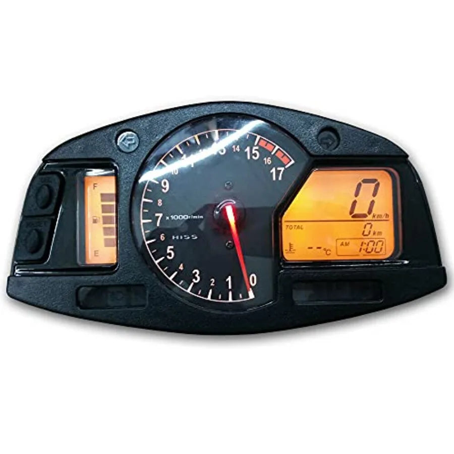Speedometer Gauges Cluster Tach Odometer for Honda CBR600RR 20072012 Motorcycle Dashboard Instrument Panel with Digital Display