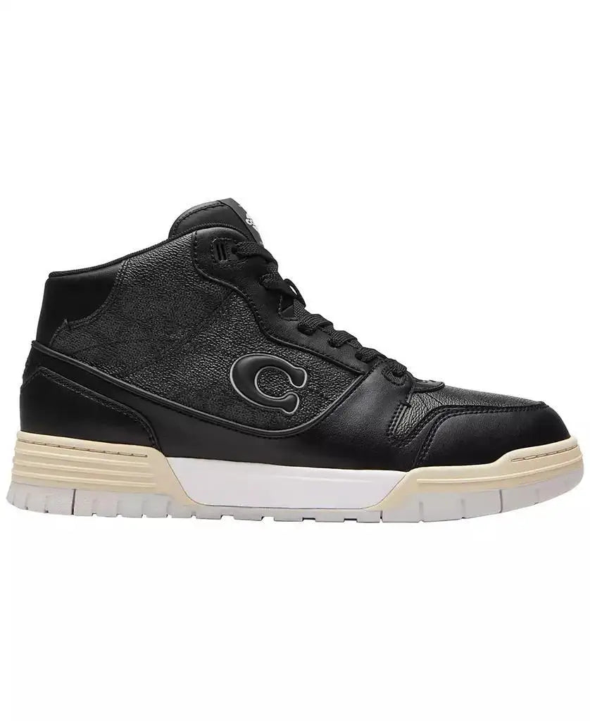 COACH | Men's Mid Top Soho Round Toe Sneakers