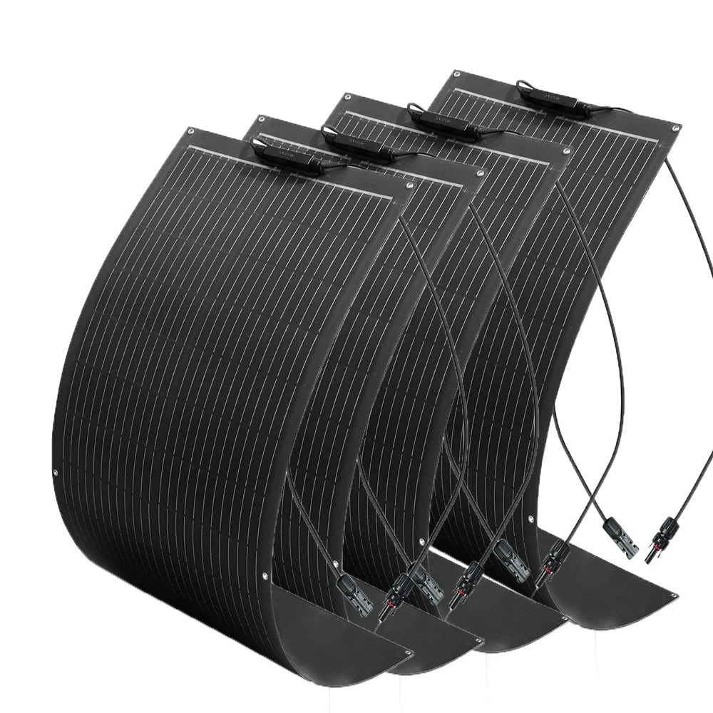 1000W - 100W flexible solar panel solar Power IP68 sealing level, suitable for roofs, motor home, balconies, Yacht Boat etc