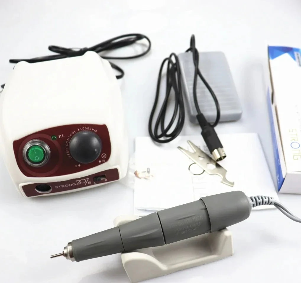 NEW 65W Electric Nail Drill – 50,000 RPM Professional Manicure & Pedicure Kit