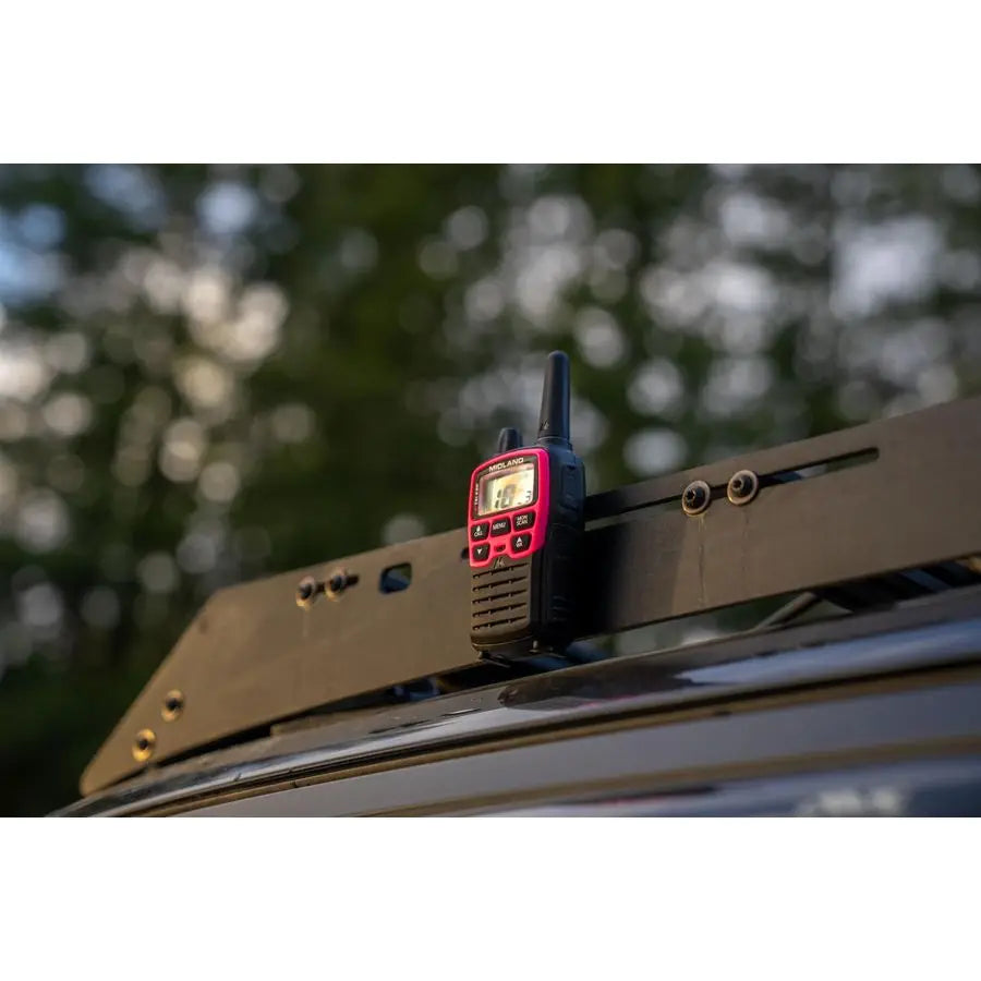 T71PNK XTALKER FRS Walkie Talkies with NOAA Weather Scan amp Alert Long Range TwoWay Radios 36 Channels, 121 Privacy Codes for C