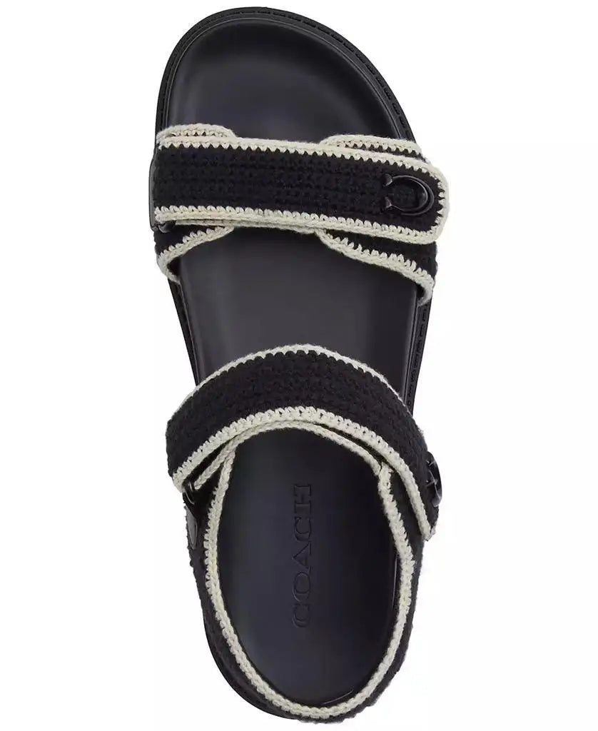 COACH | Women's Brynn Double-Band Sporty Lug-Sole Sandals