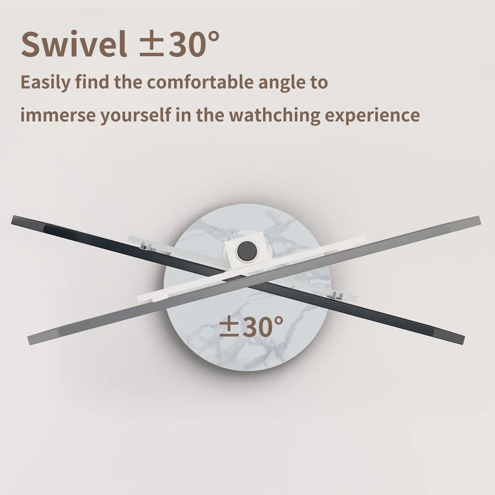 Height Adjustable TV Mount  Floor TV Stand for 40-75 Inch TV with Sintered Stone Base and Wheels