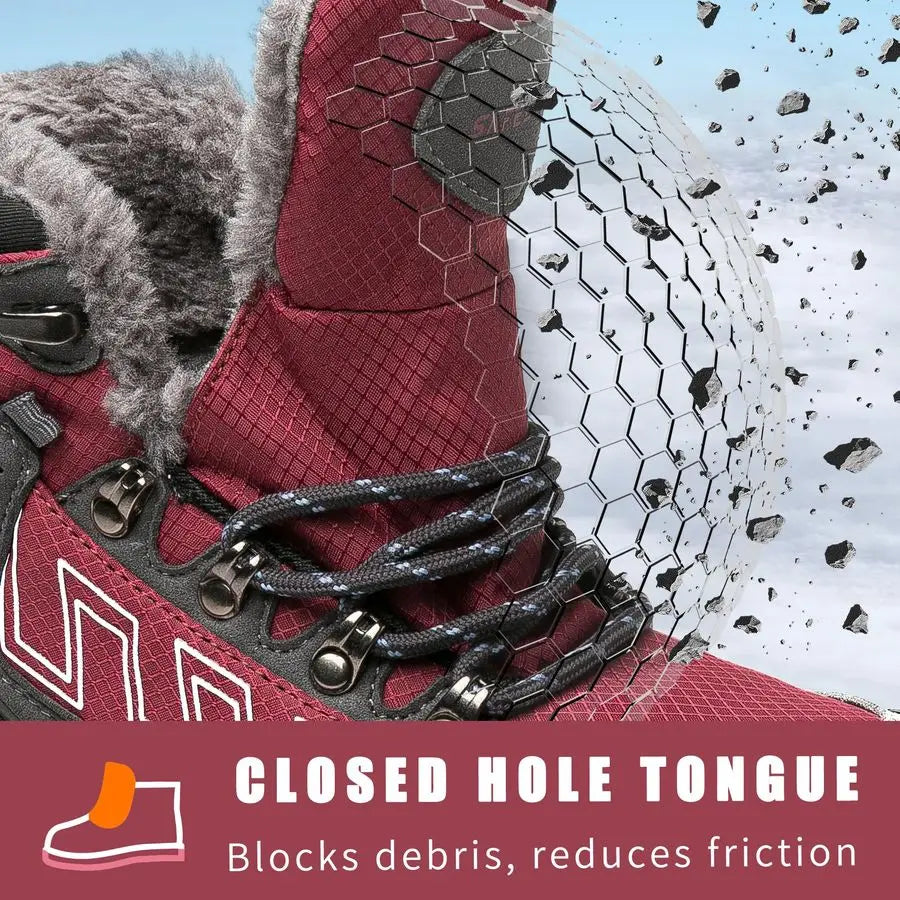 Waterproof Composite Toe Boots for Men Women, Slip Resistant Construction Boots, Lightweight Puncture Proof Safety Toe Shoes for